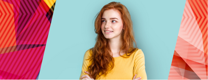 Looking up with graphics